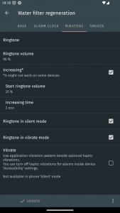 اسکرین شات 4 برنامه Alarm clock + calendar + tasks