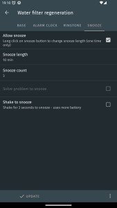 اسکرین شات 5 برنامه Alarm clock + calendar + tasks