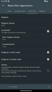 اسکرین شات 4 برنامه Alarm clock + calendar + tasks