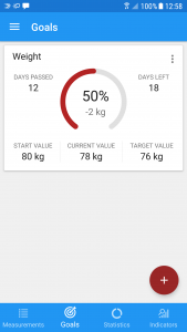 اسکرین شات 4 برنامه Body measurements - weight, BM