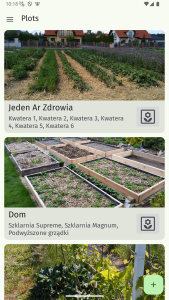 اسکرین شات 2 برنامه Vegetable garden planner
