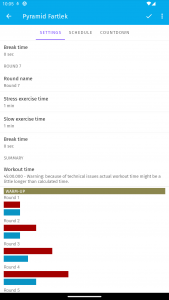 اسکرین شات 4 برنامه Tabata HIIT  interval timer