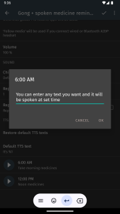 اسکرین شات 4 برنامه Hourly chime