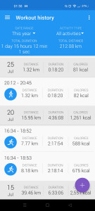 اسکرین شات برنامه Caynax - Running & Cycling GPS 2