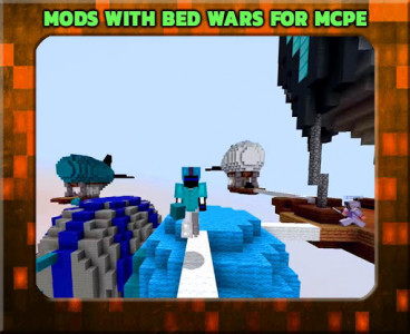 اسکرین شات برنامه Mods with Bed Wars 2