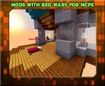 اسکرین شات برنامه Mods with Bed Wars 5