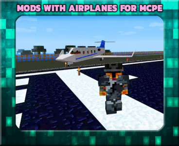 اسکرین شات برنامه Mods with Airplanes 3