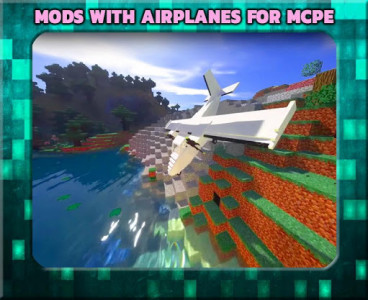 اسکرین شات برنامه Mods with Airplanes 4
