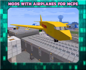 اسکرین شات برنامه Mods with Airplanes 1