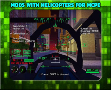 اسکرین شات برنامه Mods with Helicopters 4