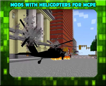 اسکرین شات برنامه Mods with Helicopters 6