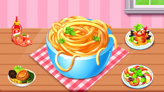 اسکرین شات برنامه Make Pasta Food Kitchen Games 3