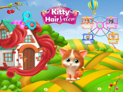 اسکرین شات برنامه Pet Kitty Hair Salon 4