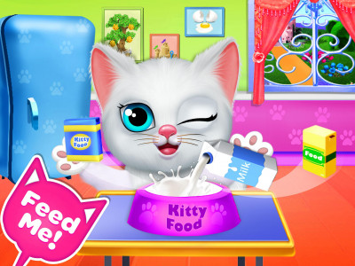 اسکرین شات برنامه Kitty Care Pet Nursery Daycare 3