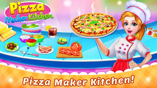 اسکرین شات برنامه Pizza Maker game-Cooking Games 4