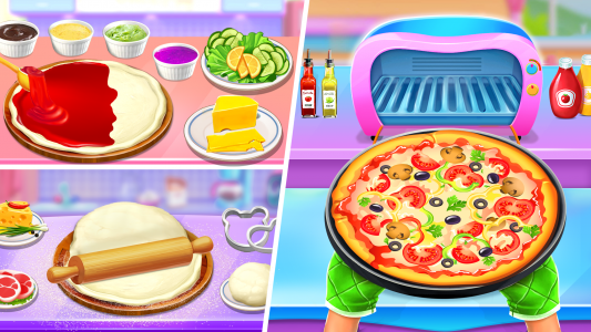 اسکرین شات برنامه Pizza Maker Food Cooking Games 2