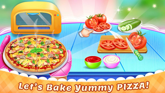 اسکرین شات برنامه Pizza Maker game-Cooking Games 6