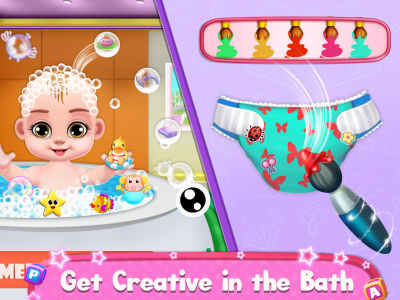 اسکرین شات برنامه Pregnant Mommy Care Baby Games 6