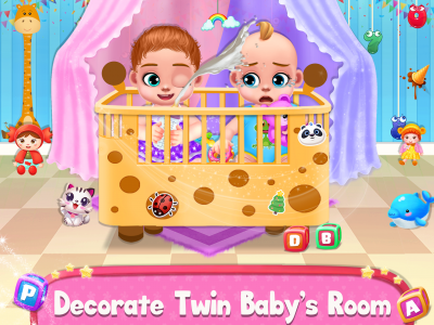 اسکرین شات بازی Pregnant Mom & Twin Baby Game 2