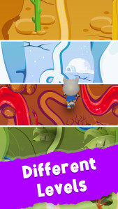 اسکرین شات 5 بازی Raccoon Fun Run: Running Games