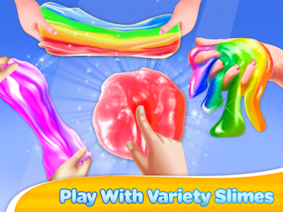 اسکرین شات برنامه Fluffy Slime Maker DIY Rainbow Fun 7