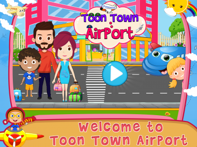 اسکرین شات بازی Toon Town - Airport 1
