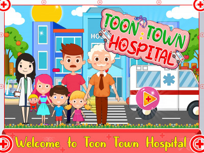 اسکرین شات برنامه Toon Town: Hospital 1