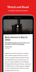 اسکرین شات 2 برنامه CNET: News, Advice & Deals