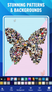اسکرین شات برنامه Shape Collage Photo Editor 3