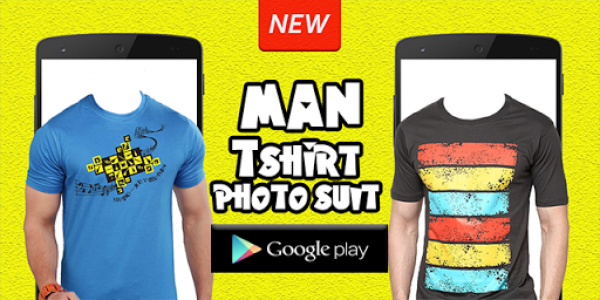 اسکرین شات برنامه Man Tshirt Photo Suit 5