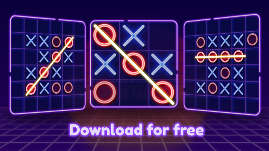 اسکرین شات بازی Tic Tac Toe - 2 Player XO 6