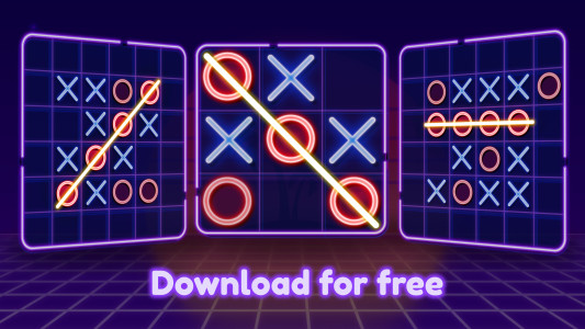 اسکرین شات 7 بازی Tic Tac Toe - 2 Player XO