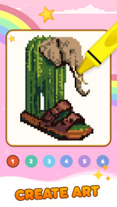 اسکرین شات 5 بازی Pixel Coloring : Idiot Meme