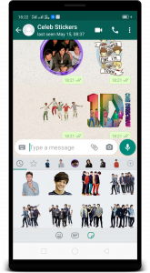 اسکرین شات برنامه One Direction WAStickerApps : Stickers 4 Whatsapp 6