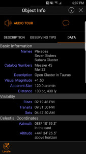 اسکرین شات برنامه StarSense Explorer 1