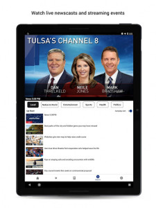 اسکرین شات برنامه Tulsa’s Channel 8 KTUL 6