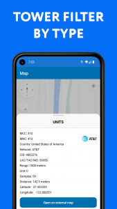 اسکرین شات برنامه Cellular Tower - Signal Finder 4