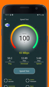 اسکرین شات برنامه Wi-Fi Master - 3G, 4G, 5G Signal & WiFi Speed Test 2