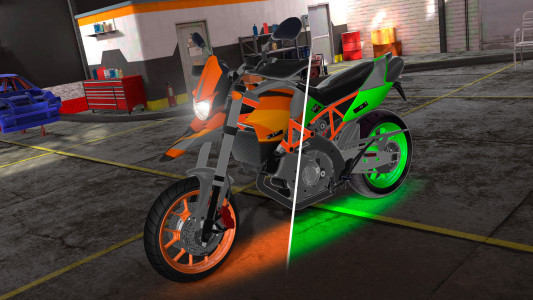 اسکرین شات بازی Motorcycle Real Simulator 2
