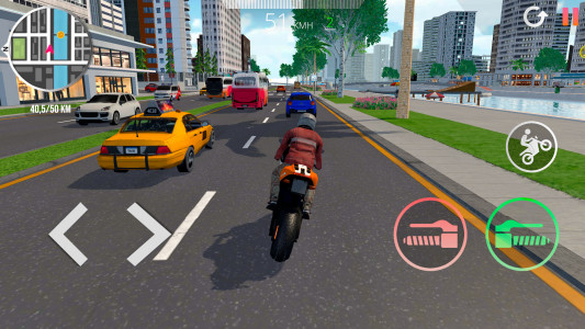 اسکرین شات بازی Motorcycle Real Simulator 7