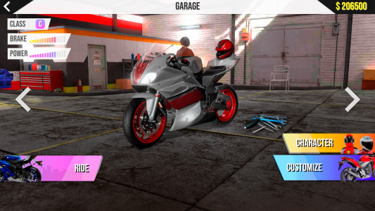 اسکرین شات بازی Motorcycle Real Simulator 1