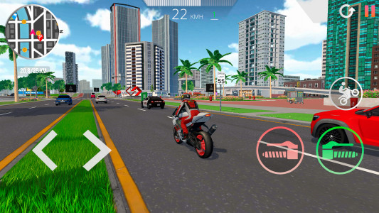 اسکرین شات بازی Motorcycle Real Simulator 4