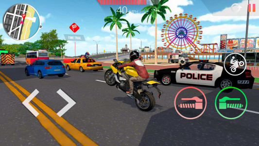 اسکرین شات بازی Motorcycle Real Simulator 6