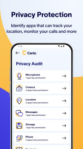 اسکرین شات 8 برنامه Certo: Anti Spyware & VPN