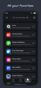 اسکرین شات 5 برنامه Hidden Settings
