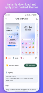 اسکرین شات برنامه Themes For MIUI - HyperOS 2