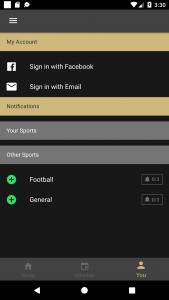 اسکرین شات 3 برنامه College Football Playoff