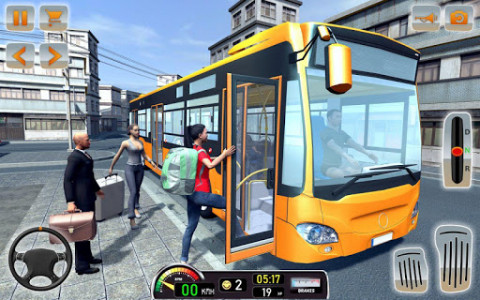 اسکرین شات برنامه Modern Bus Driving Simulator: Bus Games 2021 1