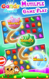 اسکرین شات 7 بازی Candy Legend Match Three