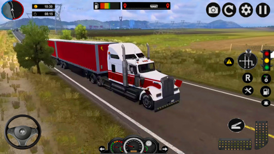 اسکرین شات 2 بازی American Truck Games Sim 2024